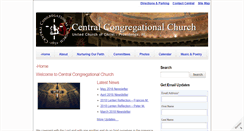 Desktop Screenshot of centralchurch.us