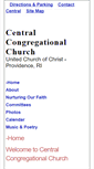 Mobile Screenshot of centralchurch.us